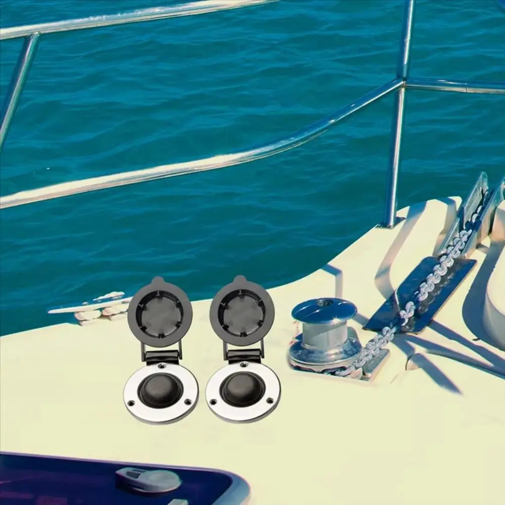 12V/24V Marine Windlass Foot Switch Marine Grade Safety Boat Windlass Switch Durable Universal Windlass Up and Down Switch Zpaxo