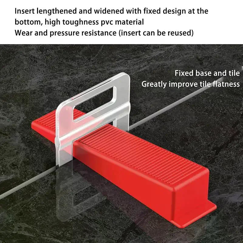 Ceramic Tile Spacers Tile Leveling System Clips 1.0/2.0/3.0MM For Ceramic Tile Laying Leveling Construction Tools Zpaxo
