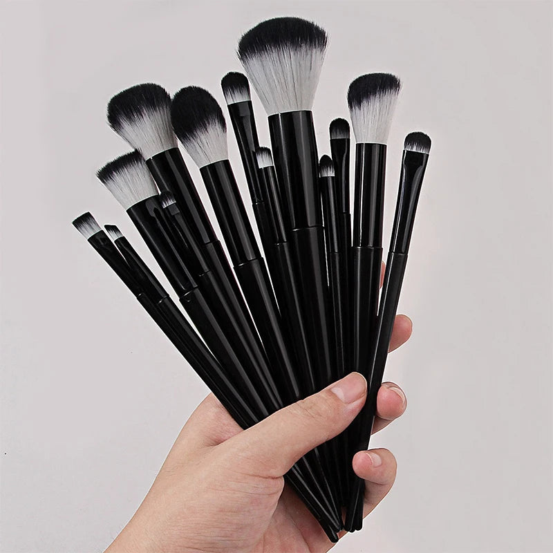 13pcs Makeup Brushes Set Professiona Soft Loose Powder Contouring Eyeshadow Eyeliner Eyebrow Brush Facial Beauty Cosmetics Tool Zpaxo