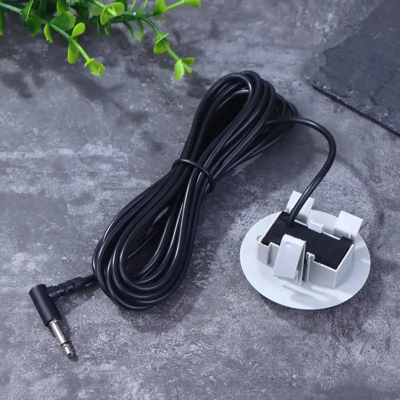 3.5mm Wired External Mic for Android Car Radio – 300cm Cable