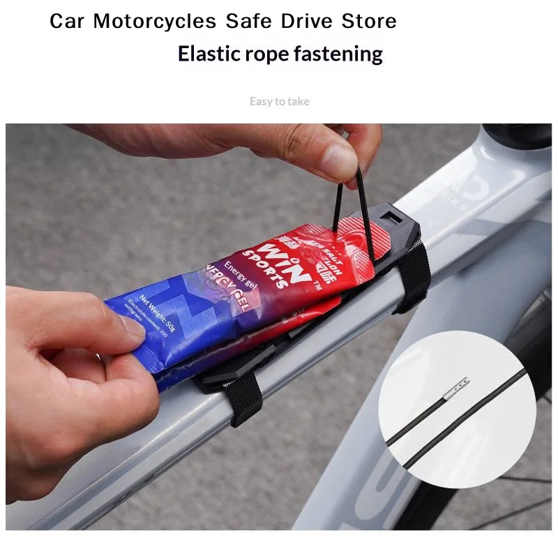 Mountain Bikes Energy Gel Holder Elastic Buckles Cycling Accessories