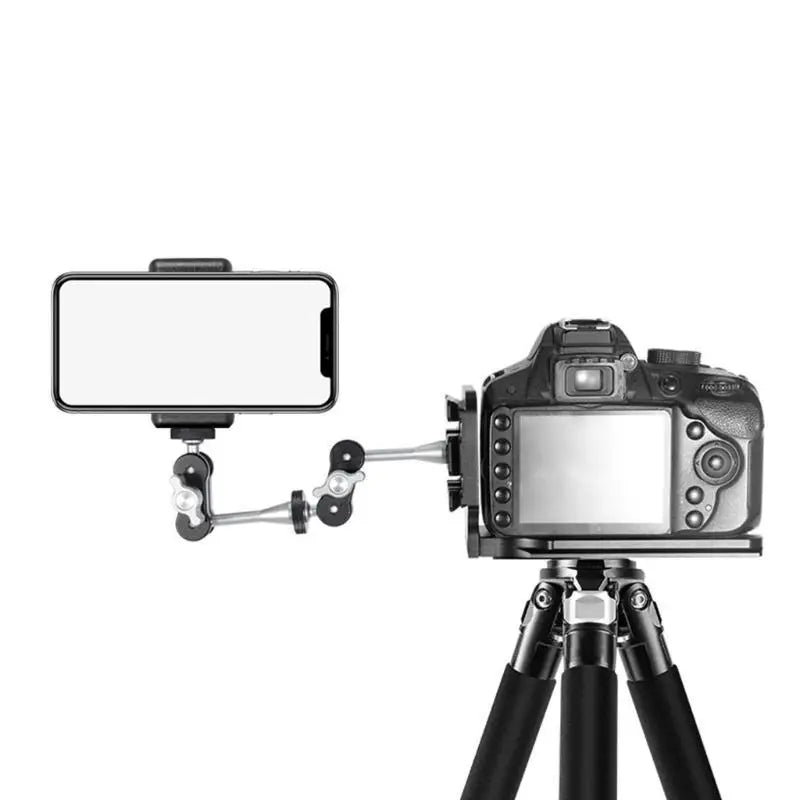 652F Aluminum Alloy Mini Arm Tripod Phone Photography Fill Light Zpaxo