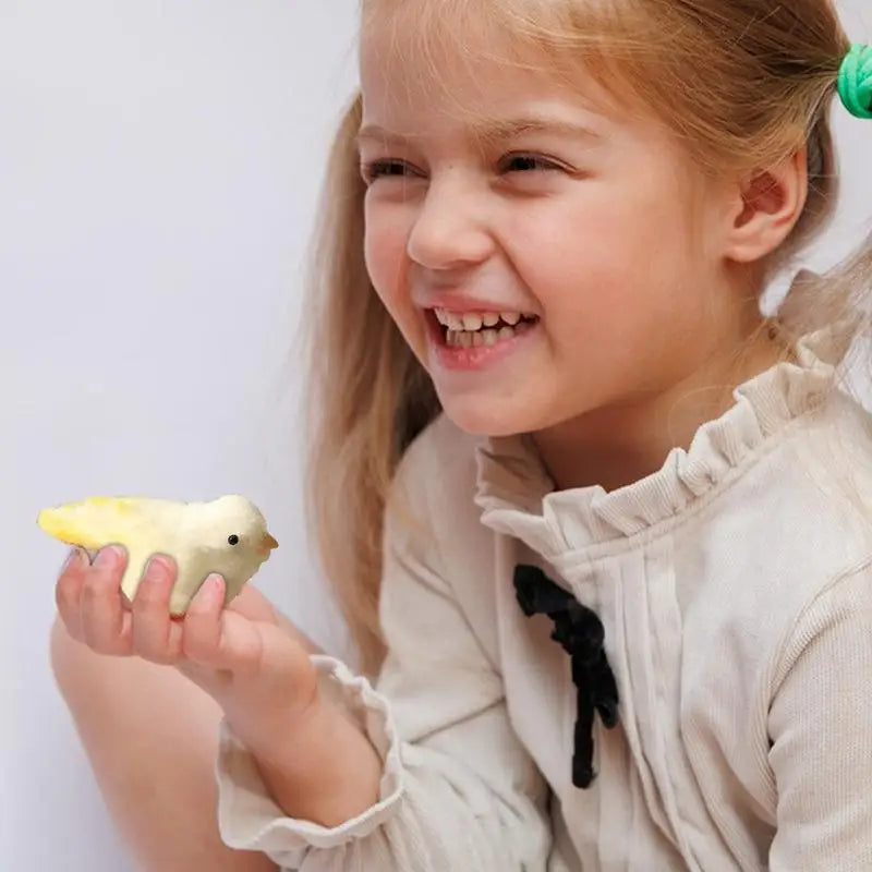 Squeeze Toys for Kids Simulated Bird Shape Pinch Fidget Toy Slow Rebound Pinch Toys Desktop Ornament Pinching Toys for Girls Zpaxo