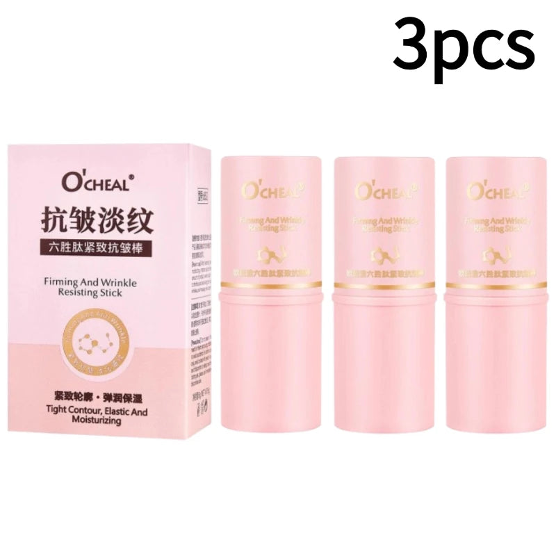 Wrinkle Bounce Moisturizing Multi Balm for Face Daily Face Moisturizer Stick Facial Deep Hydration Moisturizer Skin Care Zpaxo 3pcs