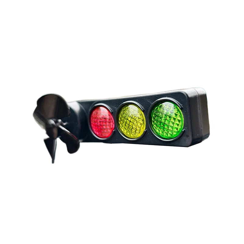 Wind-Driven LED Bike Light – Traffic Light Decoration