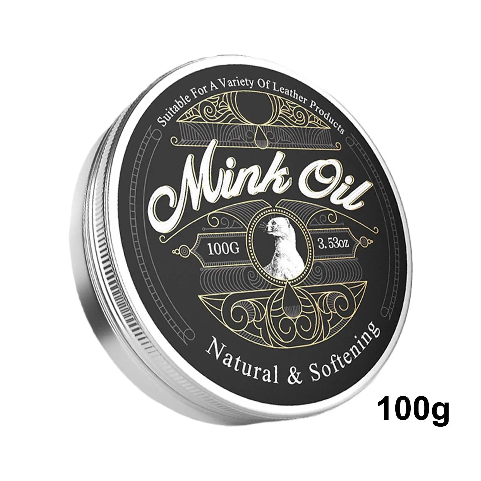 100g Mink Oil For Leather Boots Leather Care Cleaner Conditioner Soften And Restore For Boots Shoes Clothing Zpaxo