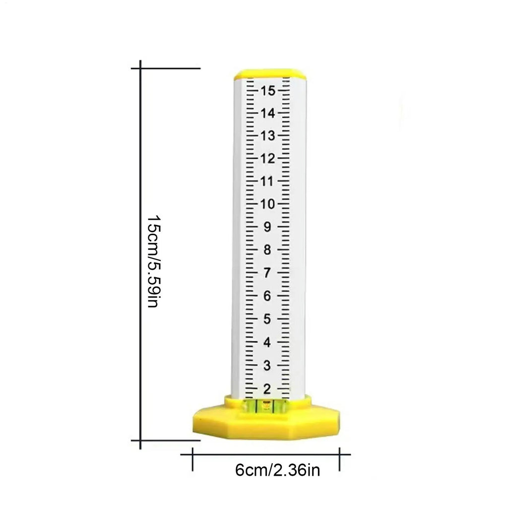 Level Tool Ceiling Leveling Tool Double Use Multi-function Height Measuring Gauge Precision for Garage Land Ground Floor Zpaxo