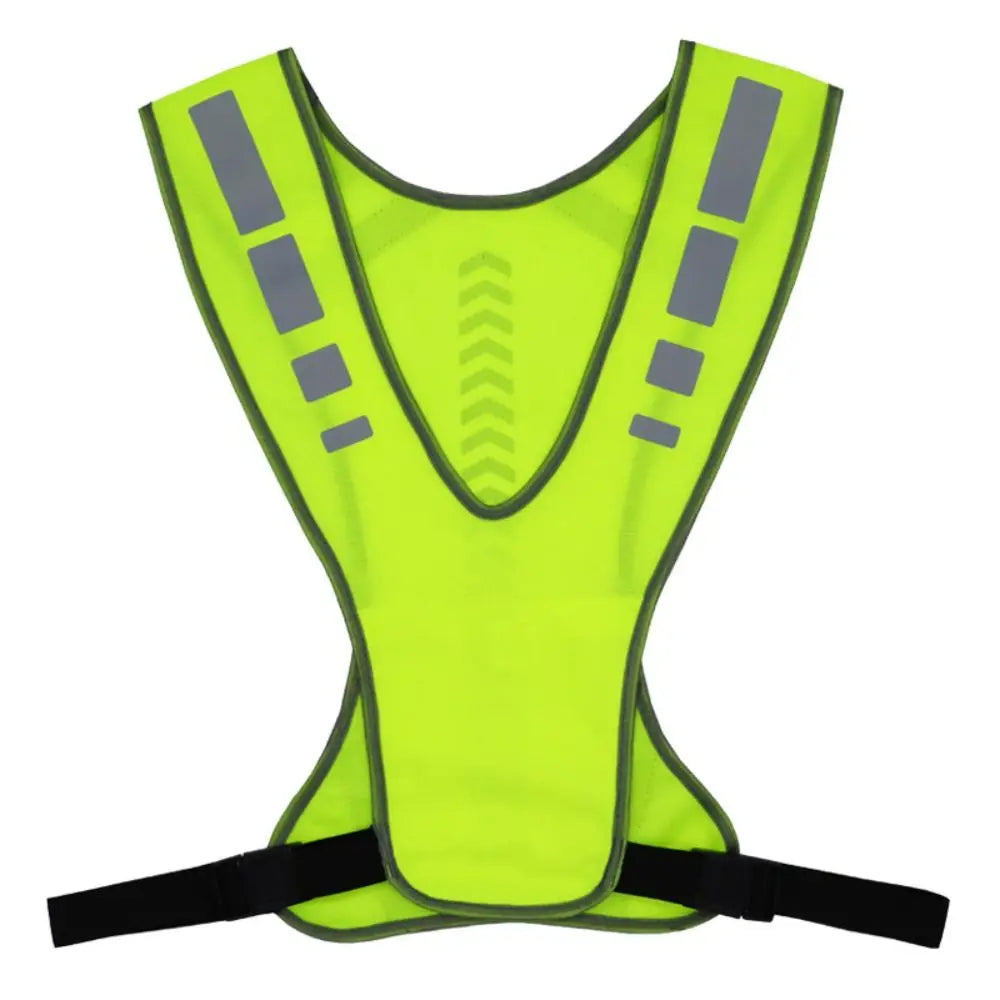 Storage Bag Reflective Vest Lightweight Night Warning Safety Jacket Zpaxo no bag