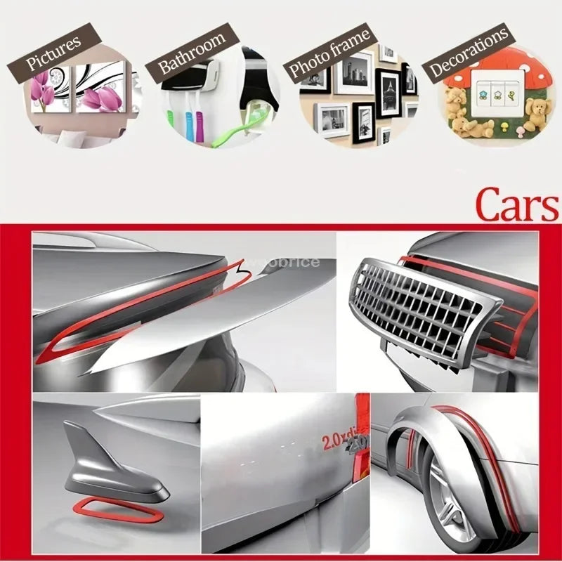 Double Sided Powerful Adhesive Extra Strong Double Tapes Special Double-Sided Tape for Phone Lcd Car Screen Repair TapeStickers Zpaxo
