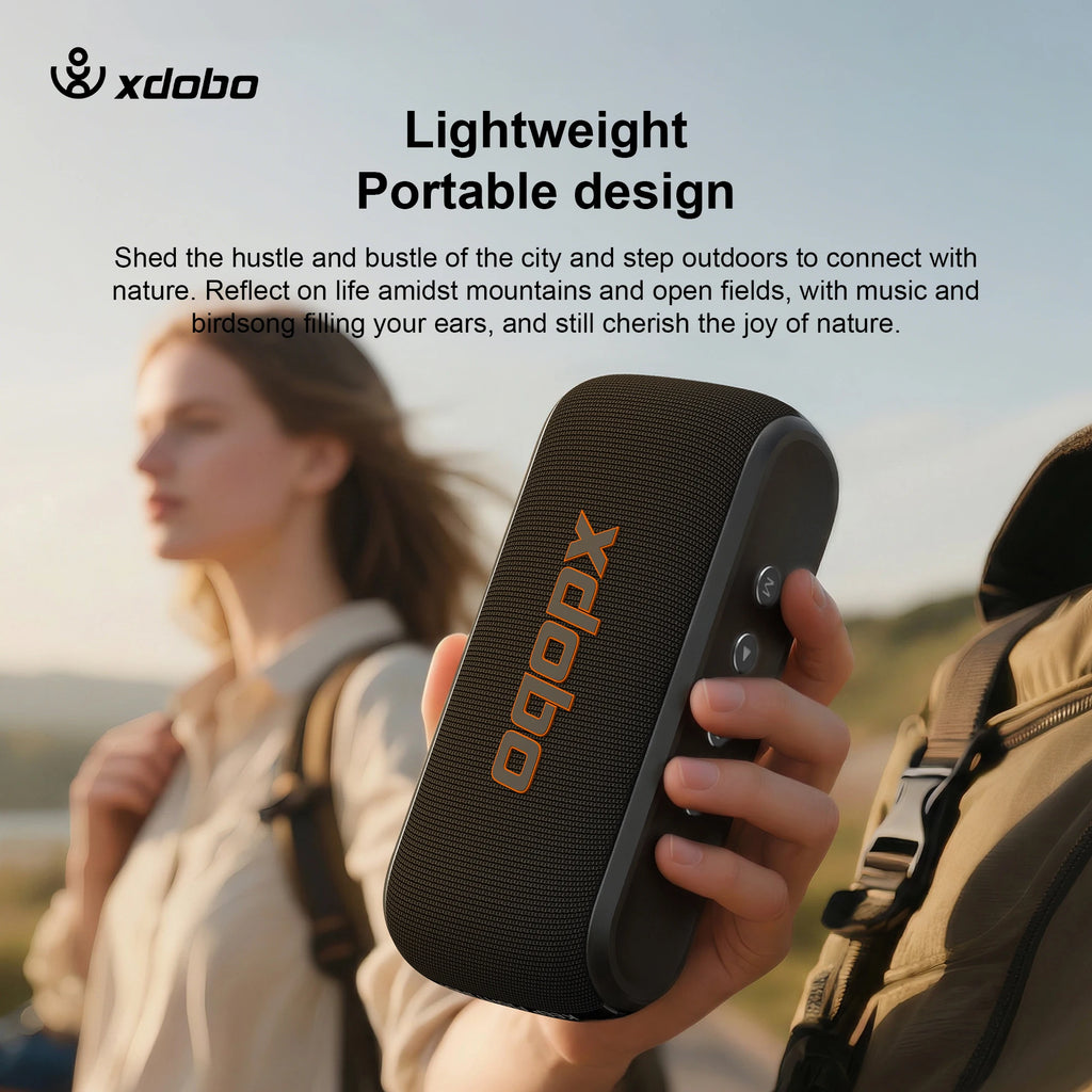 60W Soundbar XDOBO X8IV Subwoofer Speaker 8000mAh Deep Bass Outdoor Smart Phone TV Home Cinema Loudspeaker With Alloy Design Zpaxo