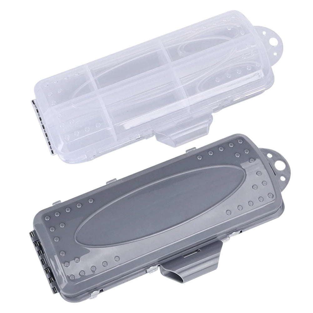 Fishing Rod Clamp Box Fish Hook Lure Bait Storage Case Accessories