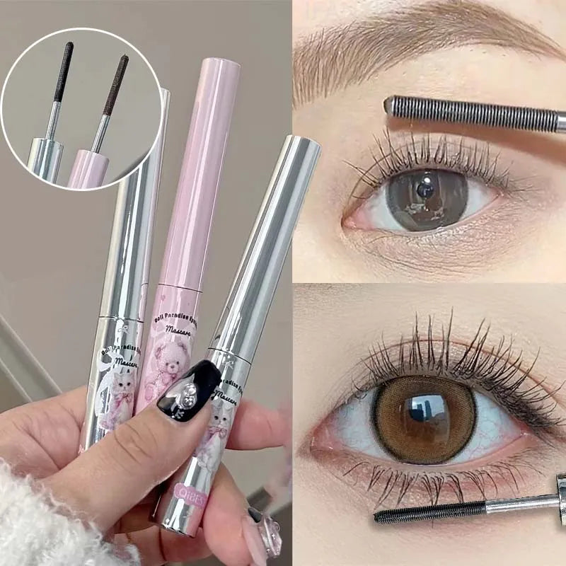 Silk Fiber Curling Mascara Ultra-fine Brush Waterproof Long Lasting