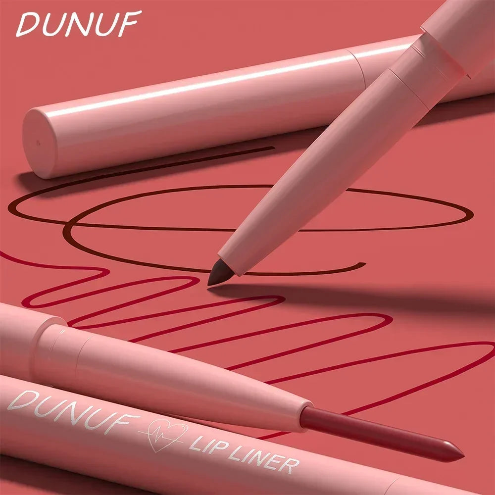12Color Waterproof Lip Liner Pencil Dark Red Brown Lipstick Outline Zpaxo