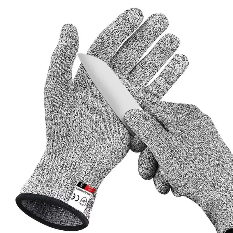 HPPE Level 5 Safety Anti Cut Gloves High-strength Industry Kitchen