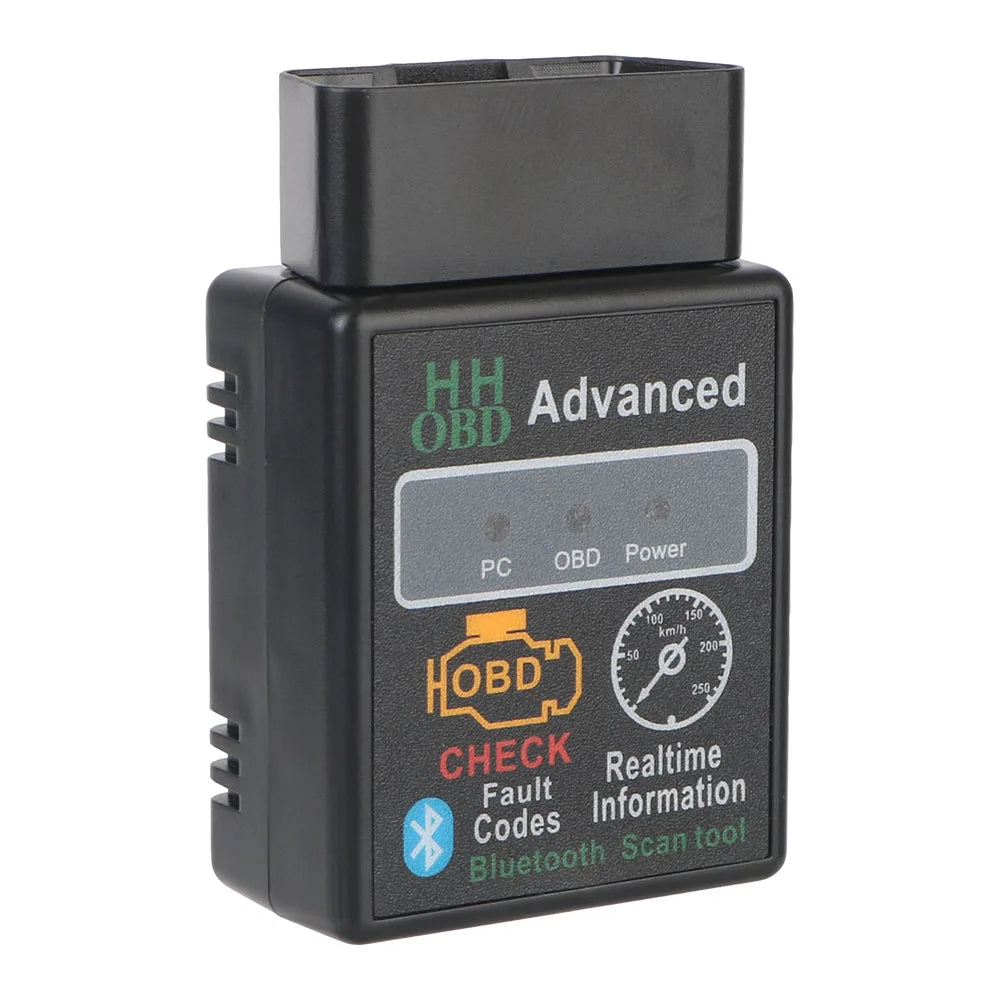 OBD2 Interface Adapter ELM327 Bluetooth V2 1 Detector IOS Android