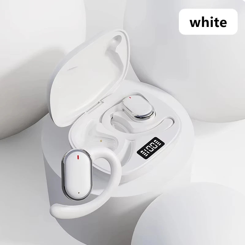 X93 Tws Earphone Bluetooth Wireless Headphone Rotatable Headsets Zpaxo white