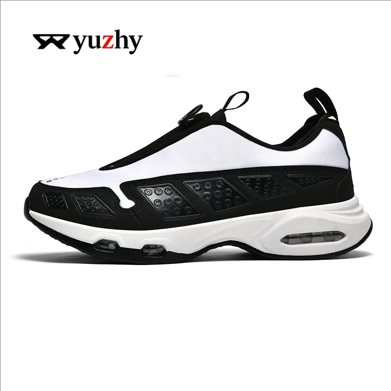 Men's Casual Sneakers Luxury Trainer Shoes Breathable Race Running