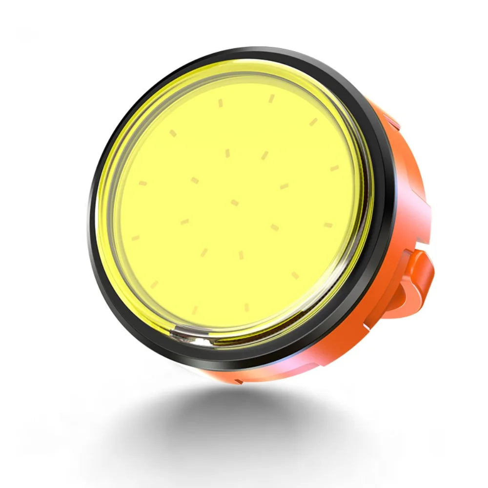 Magnetic COB LED Camping Lantern – 3-Mode Rechargeable Mini Light