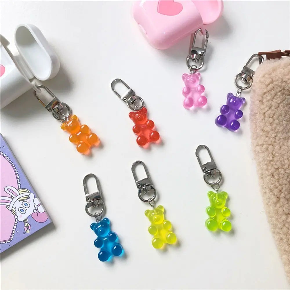 Lover Original Trinket Earphone Cover Animal Charm Key Ring Key Chain Jewelry Fashion Accessories Zpaxo