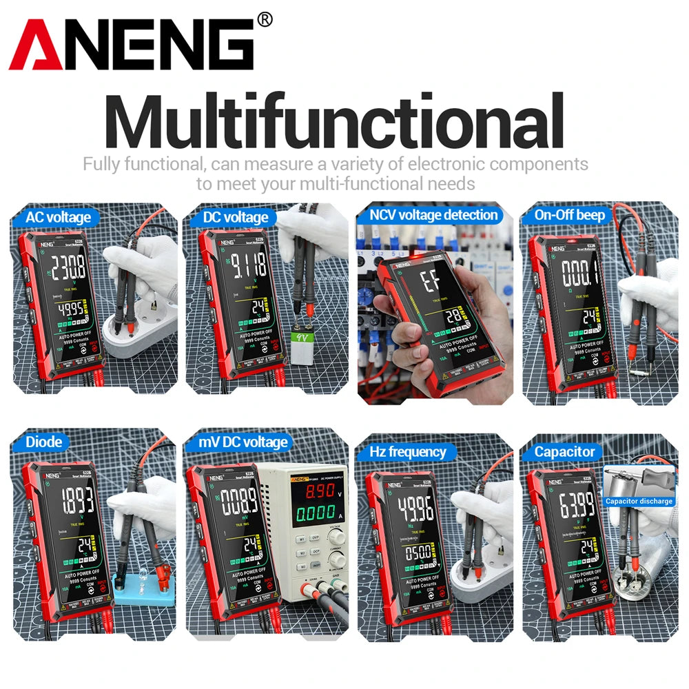 ANENG 622B Multitesters Multimeter Infrared Laser Designator Analog