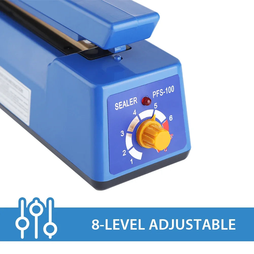 Sealing Machine Electric Heat Sealer Hand Press Vacuum Food Plastic