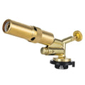 Portable Welding Gas Torch Flame Butane Burner Outdoor Camping BBQ Lighter Flamethrower Kitchen Supplies Welding Equipment Zpaxo Golden yellow