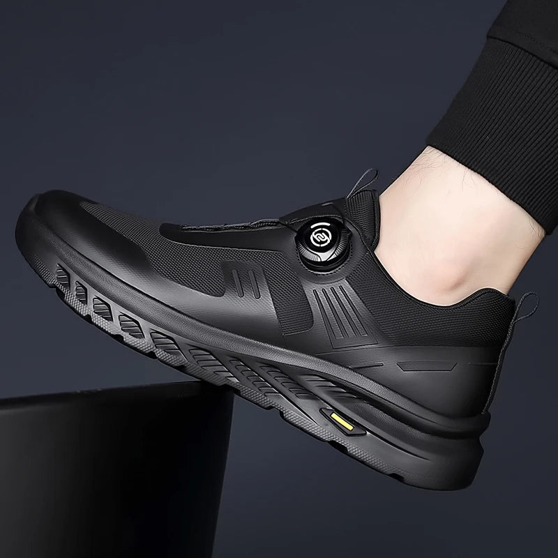 Men's Casual Sneakers Luxury Trainer Shoes Breathable Race Running