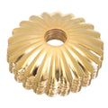 Flower Shaped Lamp Cover Metal Ceiling Light Gasket Sunflower Design