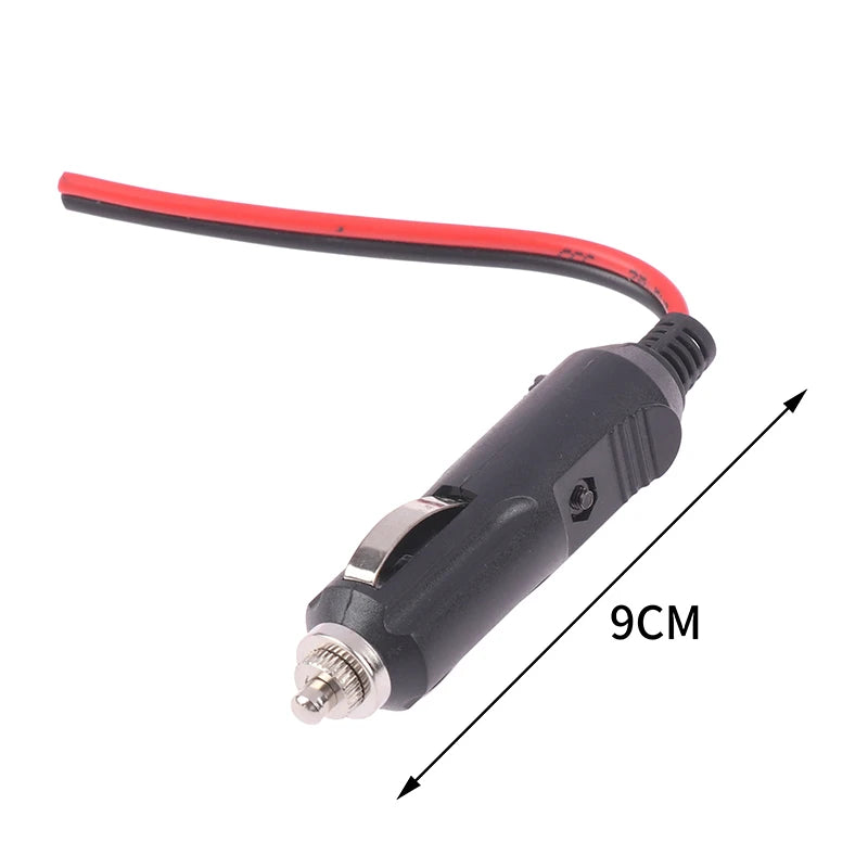12V 24V Car Cigarette Lighter Plug with LED & 20A Fuse