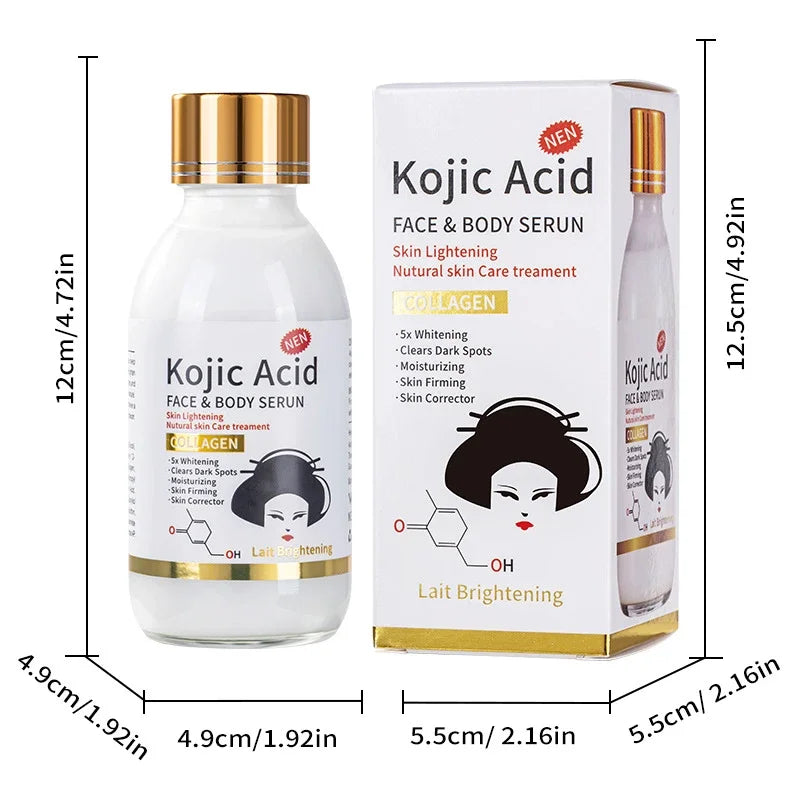 Arbutin Turmeric Face Serum – Brightening & Hydrating 125ml Brightening Face Serum Zpaxo Kojic acid 125ml