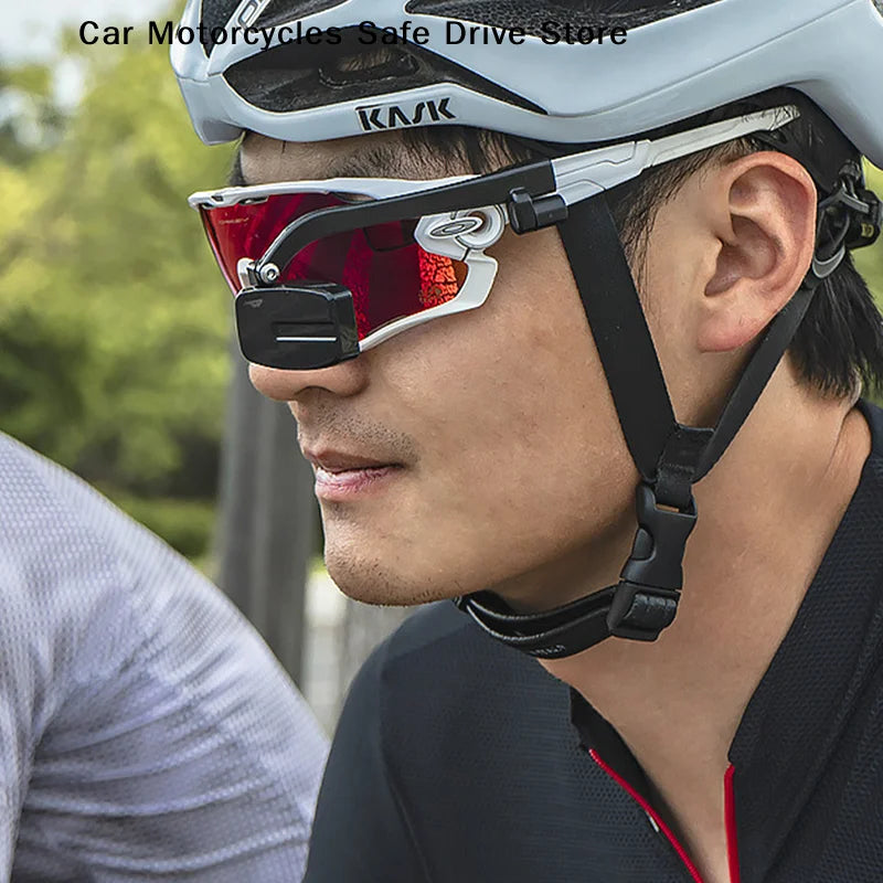 Bicycle Cycling Glasses Rear View Mirror Bike Eyeglass 360 Adjustment