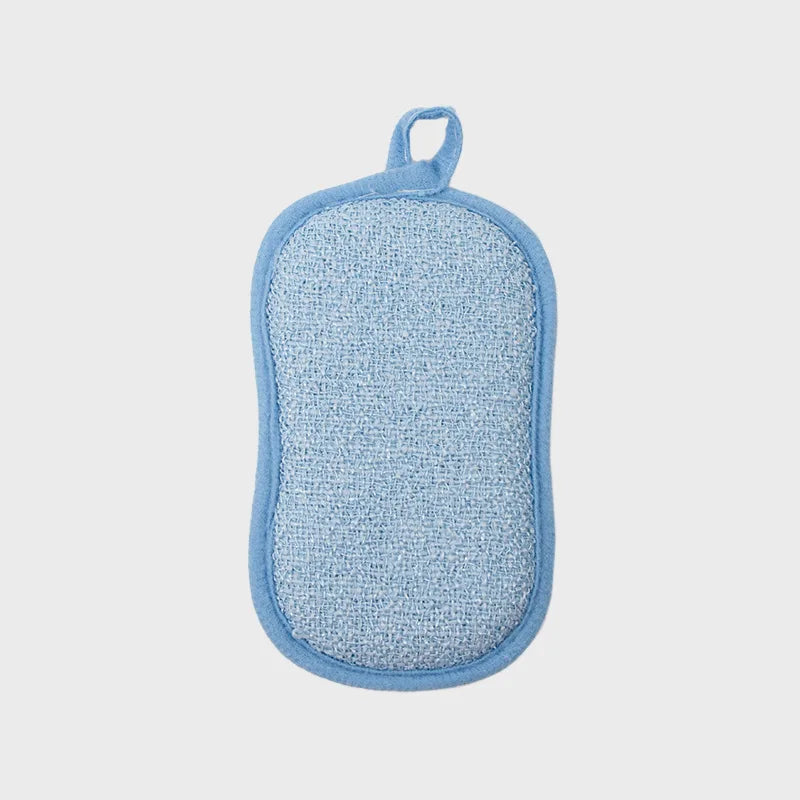 Reusable Sponge Wipes Multi-functional Scratch-free Cleaning Pads Zpaxo blue-1pc