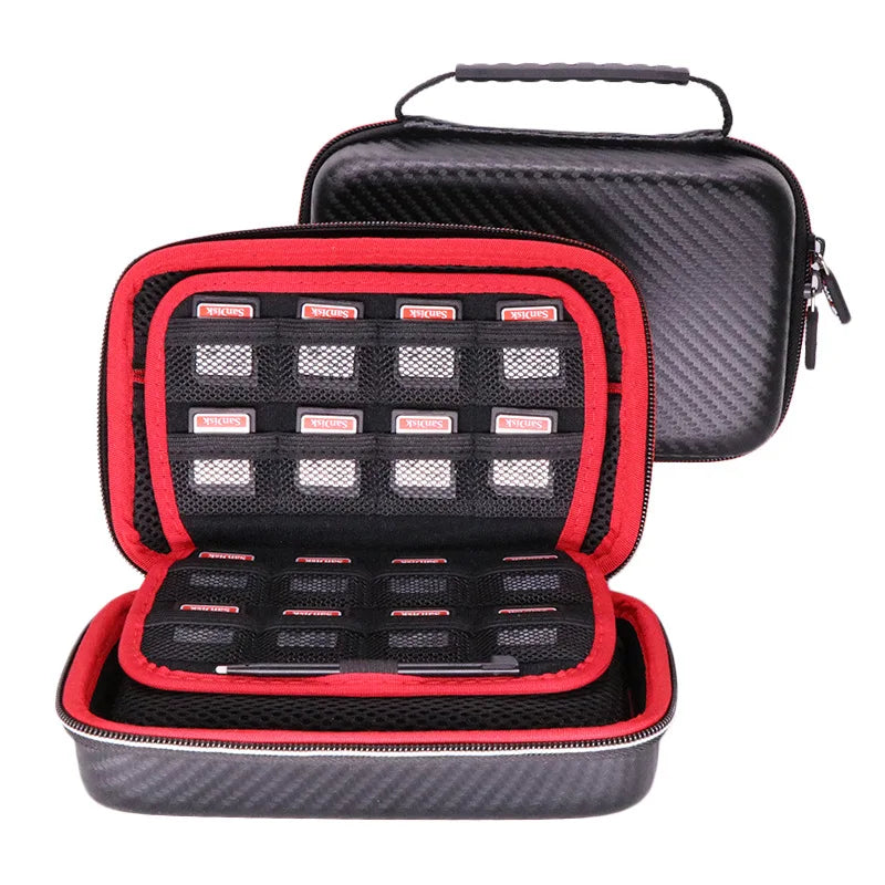 EVA Case Protective Travel Carrying Cover Carry Strap Hard Drive SSD Zpaxo black
