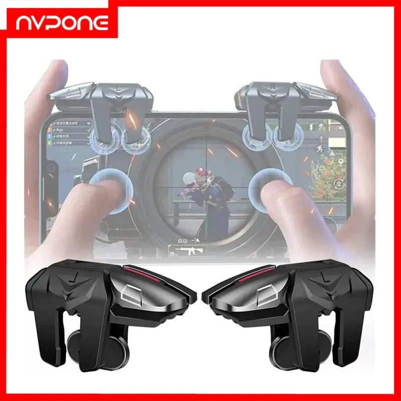 1pair G21 Mobile Phone 6-Finger Sensitive Gaming Aim Shooting