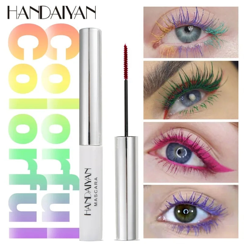 12 Mascara Waterproof Fast Dry Eyelashes Curls Extension Festival
