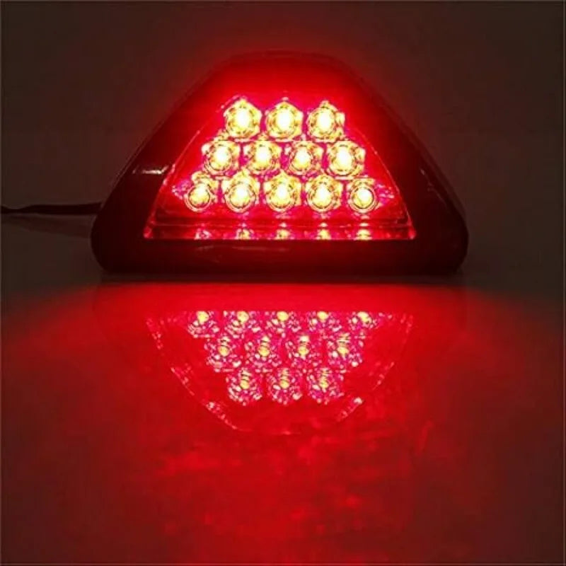 12V LED F1 Triangle Brake Light – Flash Warning Tail Lamp