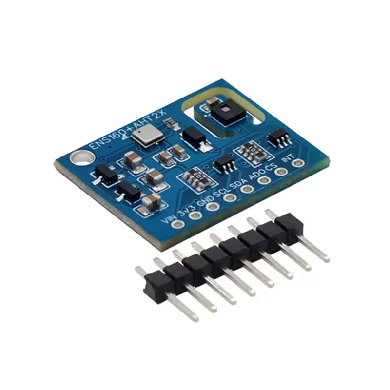 ENS160+AHT21 Carbon Dioxide CO2 eCO2 TVOC Air Quality and Temperature Humidity Sensor Zpaxo