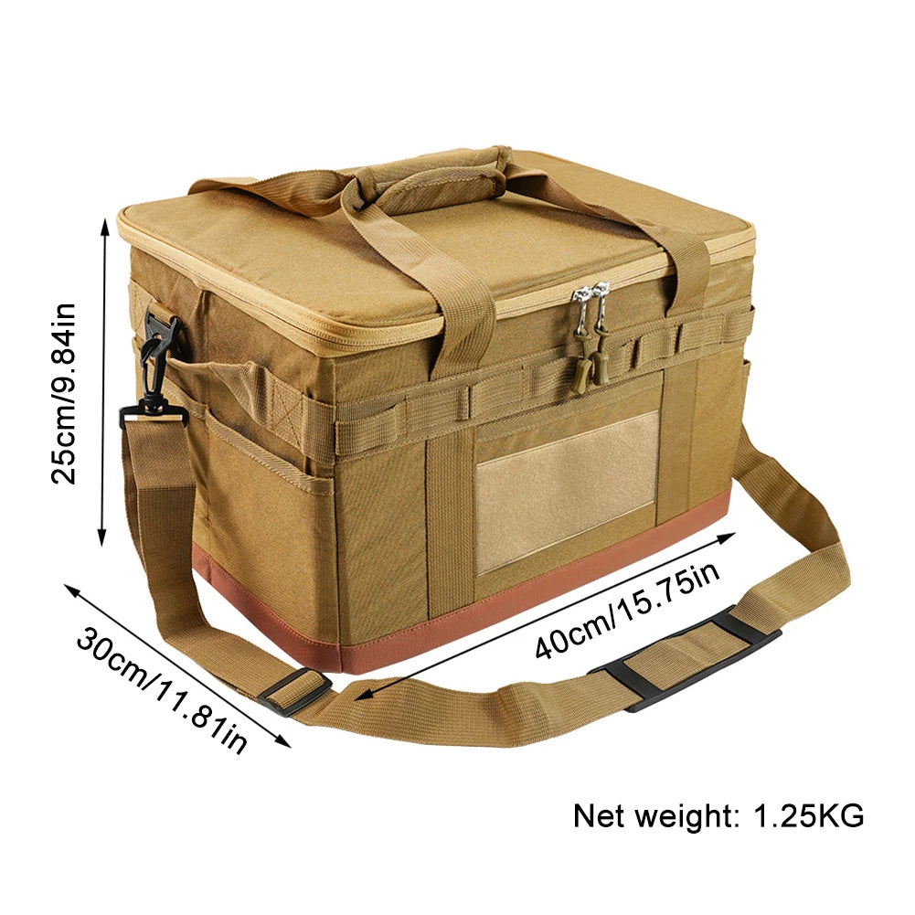 Camping Cooking Utensil Organizer Large Capacity Stove Storage Case