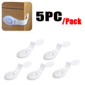 Child Safety Cabinet Locks – Baby-Proof Drawer & Door (5–10 Pack) Child Safety Lock Zpaxo 5 Pcs