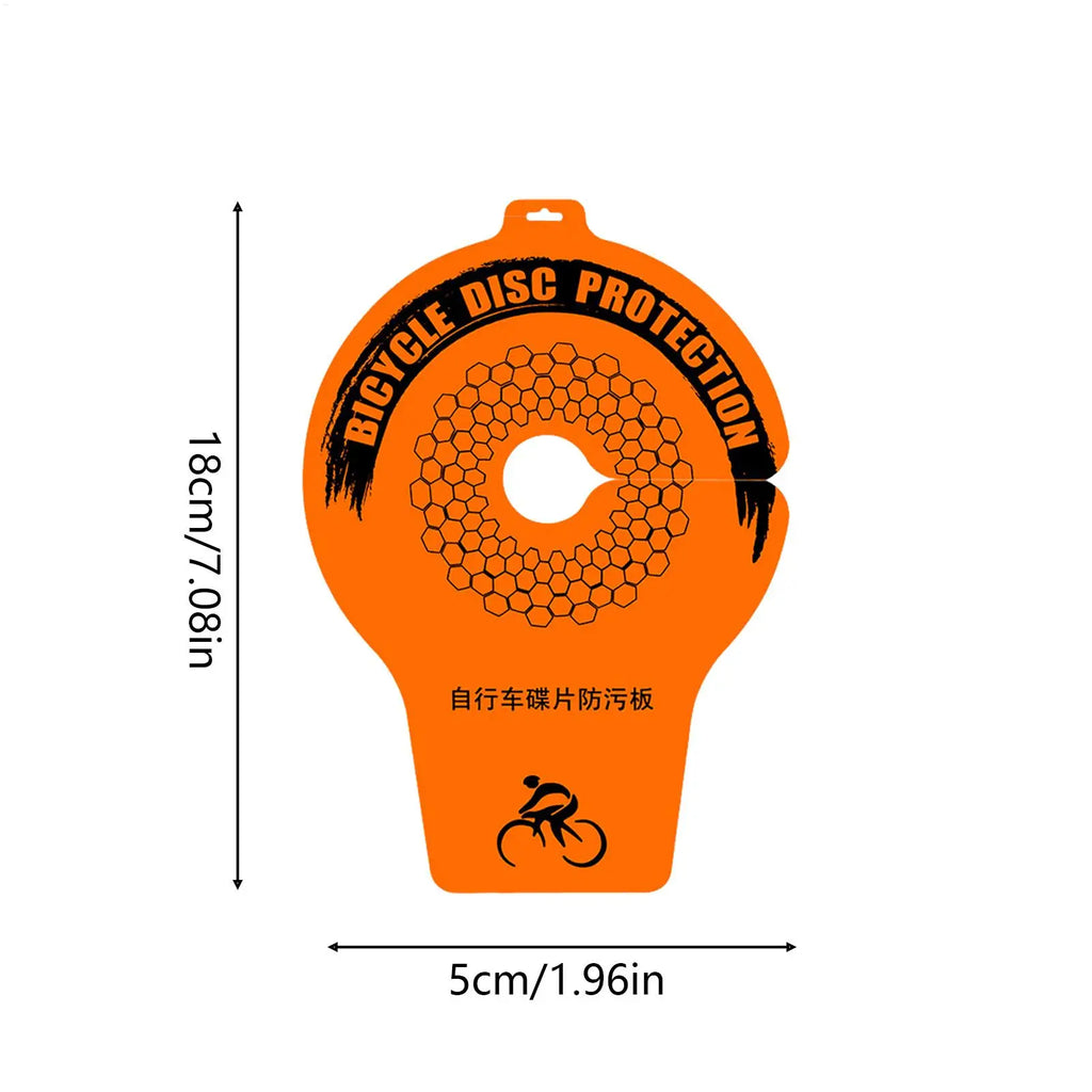 Bicycle Disc Brake Cover Anti Oil Splash Protector Guard Quick