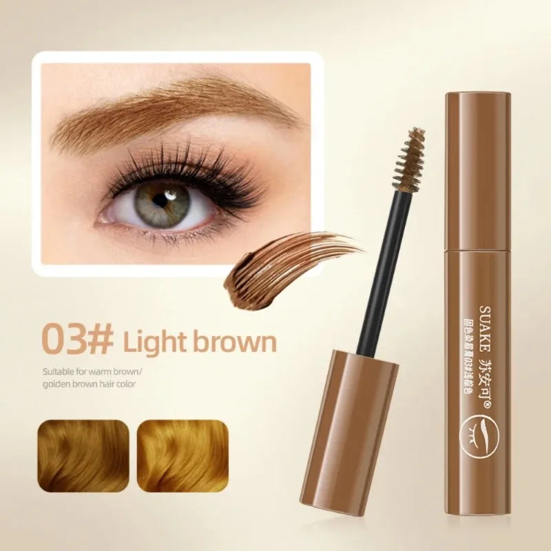 3 Colors Waterproof Long Lasting Eyebrow Mascara Cream Eye Brow Zpaxo 03 Light brown