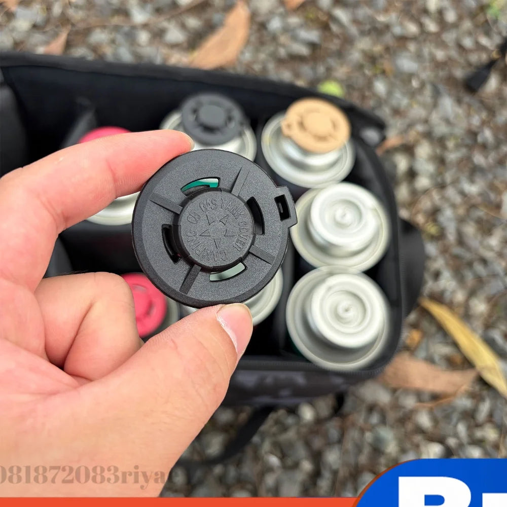 Four-color Long Gas Tank Protective Cover Caps Outdoor CB Cassette
