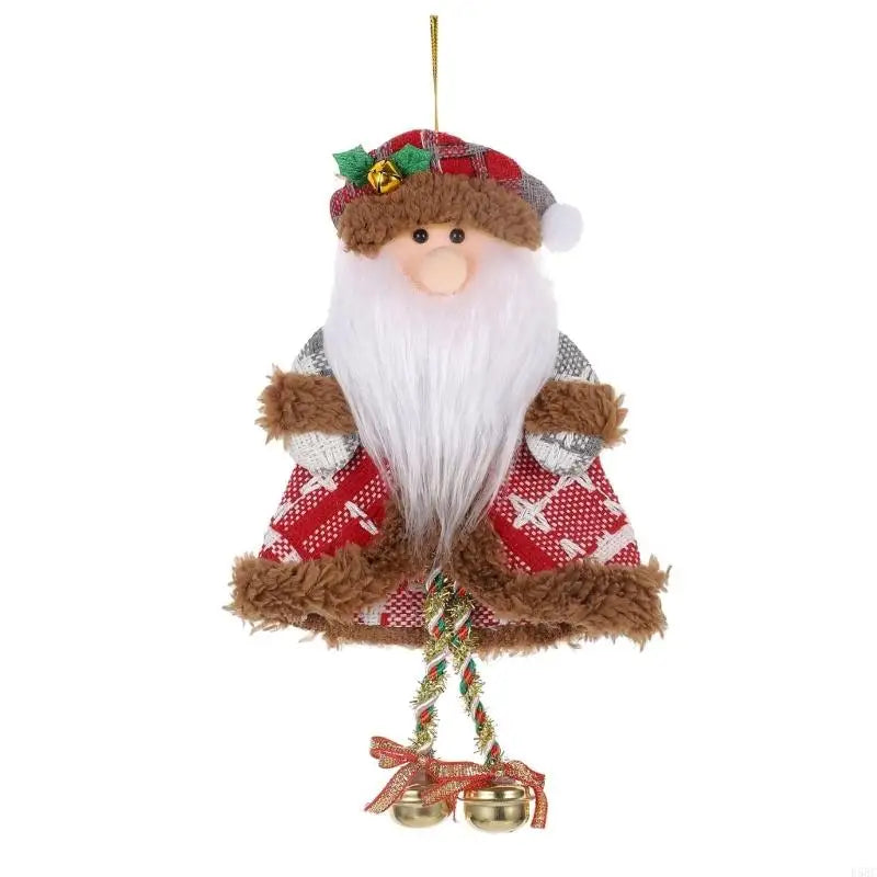 Holiday Decoration Plush Toy Bells Easy Installation Christmas Tree