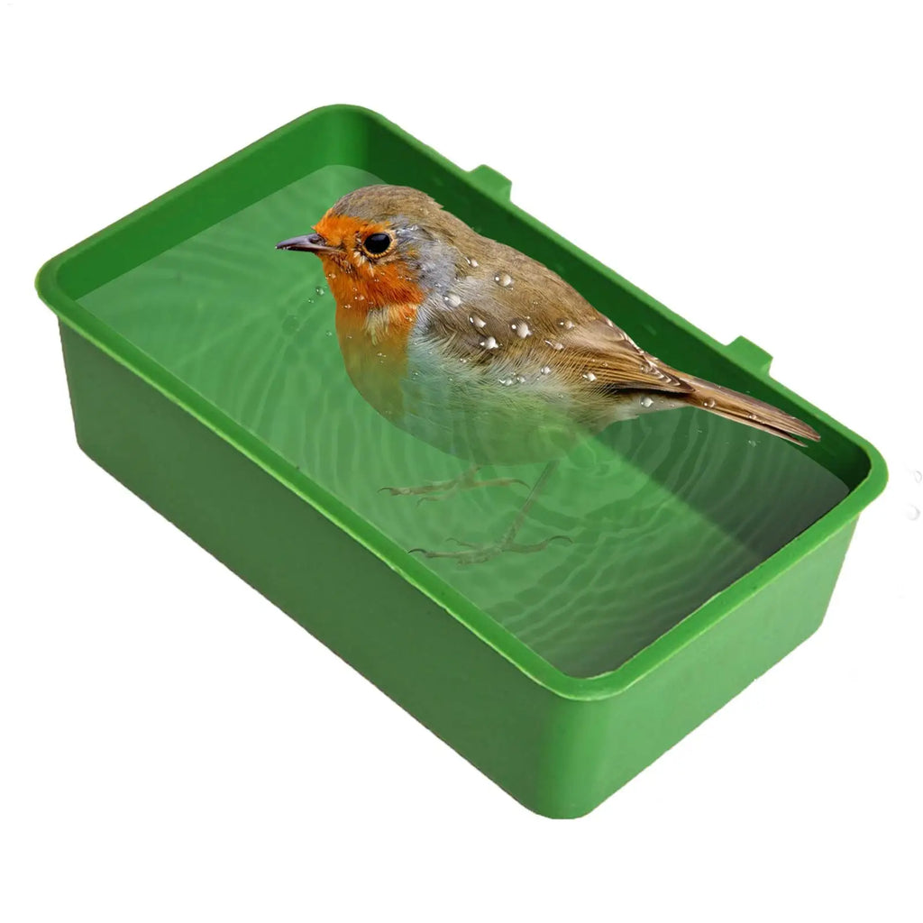 Hanging Bird Bath Tub for Parrots, Parakeets & Small Birds Bird Bath Tub Zpaxo