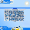 150pcs Variable Resistor Boxed RM065 Potentiometer Adjustable Resistor Kit 500k 200k 1K 100R 1M 20K 10K 500R 50K 5K 200R 30K Zpaxo Default Title