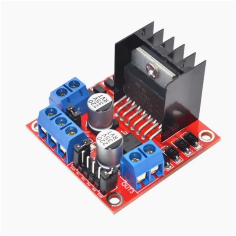 L298N Dual Motor Drive Board L298 Two-way 2-step Module Intelligent Zpaxo