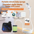 Portable Rechargeable Electric Shower Pump USB Powered Waterproof Zpaxo Green Upgraded