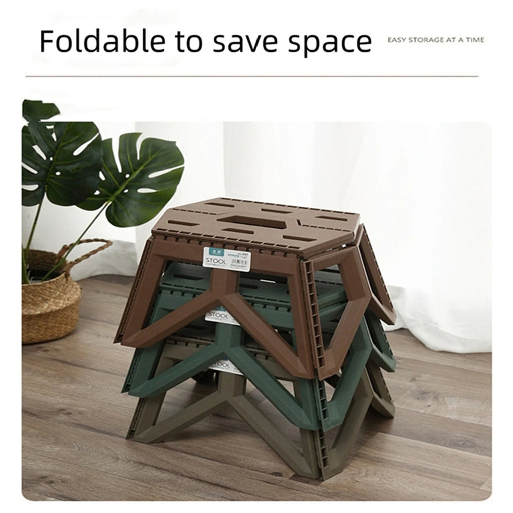 Outdoor Small Stool Portable Folding Stool High Load Bearing Durable Small Chair Fishing Stool Beach Stool Camping Stool Zpaxo