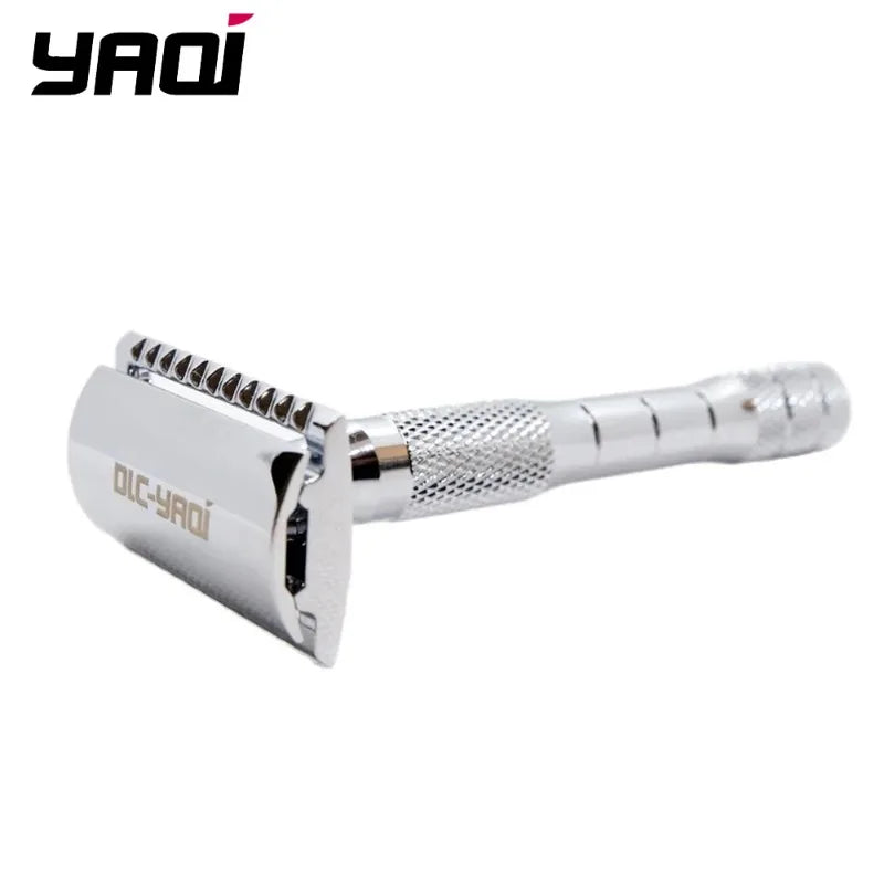 Yaqi Orion Double Edge Safety Razor – Chrome Wet Shave Safety Razor Zpaxo RAC1801