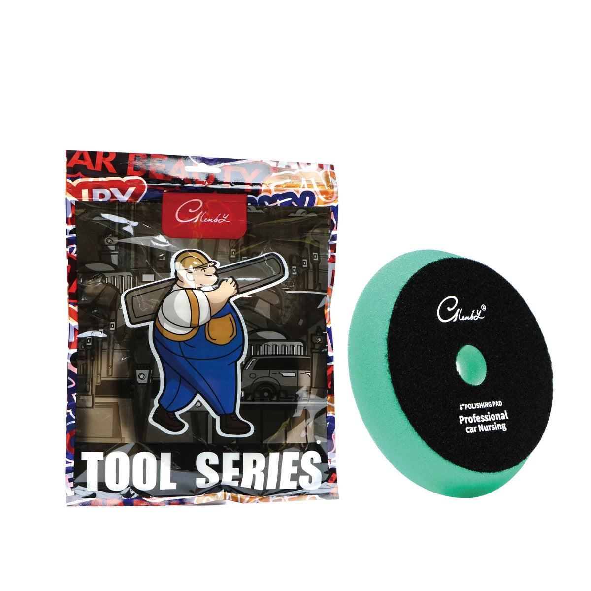 Buffing Polishing Pads Flat Foam Sponge Waxing Pad Tool Car Polisher Zpaxo Blue